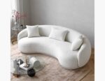 Acanva Curved Sofa - Image 4