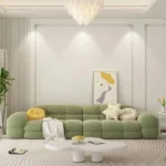 Modern Minimalist Velvet Sofa