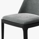 Dark Gray Armless Dining Chairs - Image 10