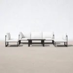 Modern Adirondack-Inspired Outdoor Seating Set