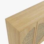 Della Double Door Ash Wood Sideboard - Image 9