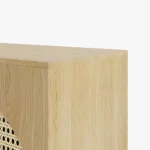 Della Double Door Ash Wood Sideboard - Image 8