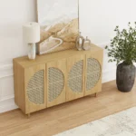 Della Double Door Ash Wood Sideboard - Image 5
