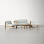 4-Person Teak Outdoor Seating Group - Image 3