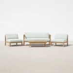 4-Person Teak Outdoor Seating Group