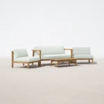 4-Person Teak Outdoor Seating Group - Image 4