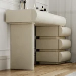 Elijah Luxury Makeup Vanity Table Set - Image 4