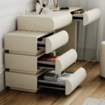 Elijah Luxury Makeup Vanity Table Set - Image 3