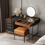 Elio Makeup Vanity Set with 5 Drawers - Image 3