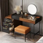 Elio Makeup Vanity Set with 5 Drawers - Image 2