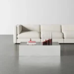 Box-Style Metallic Coffee Table - Image 4