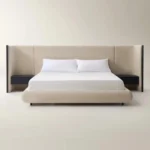 Panel Noir Bed With Side Table - Image 6