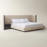 Panel Noir Bed With Side Table - Image 5