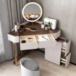 Formia Solid Wood Makeup Vanities - Image 2