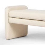 Geordi Boucle Dining Bench - Image 6