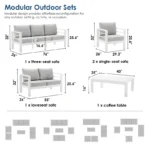 5-Piece Outdoor Sofa Set - Image 13