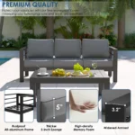 5-Piece Outdoor Sofa Set - Image 9