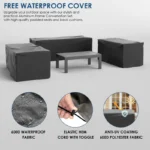5-Piece Outdoor Sofa Set - Image 10