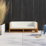 Teak Patio Sofa - Image 2