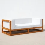 Teak Patio Sofa - Image 3