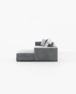 Grey Corner Sofa - Image 6