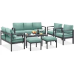 7-Piece Garden Patio Sofa Set - Image 4