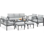 7-Piece Garden Patio Sofa Set - Image 2