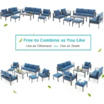 7-Piece Garden Patio Sofa Set - Image 9