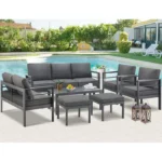 7-Piece Garden Patio Sofa Set - Image 7