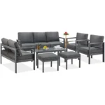 7-Piece Garden Patio Sofa Set - Image 6