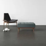 Mid-Century Cocktail Ottoman - Image 6