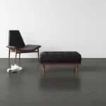 Mid-Century Cocktail Ottoman - Image 11