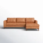 Jerry Full-Grain Artificial Leather Sectional Sofa - Image 2