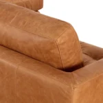 Jerry Full-Grain Artificial Leather Sectional Sofa - Image 9