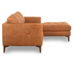 Jerry Full-Grain Artificial Leather Sectional Sofa - Image 6