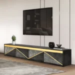 Modern Push-to-Open TV Stand - Image 2