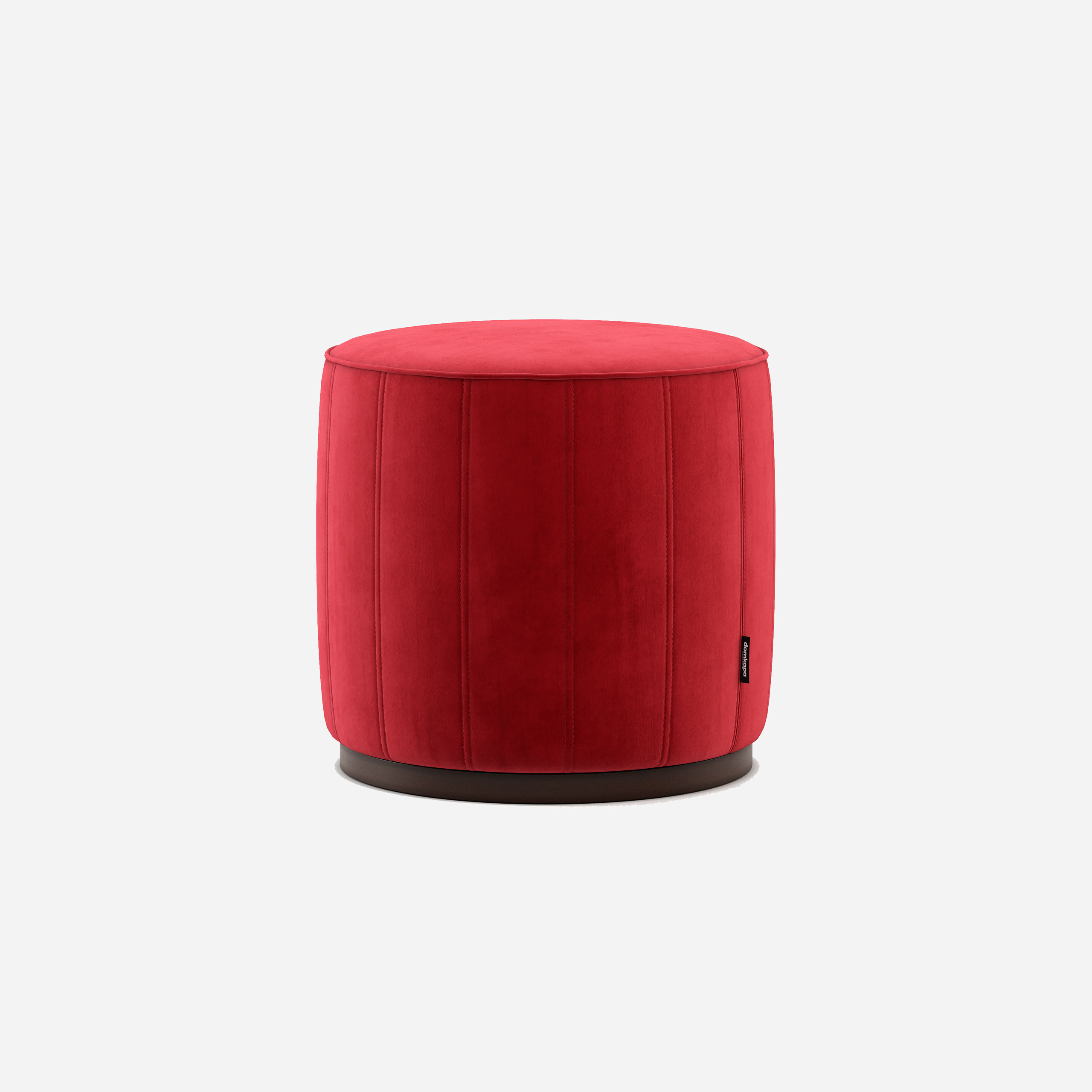 LOW-PARIS-DEEP-RED-FAIA-EUC-FUME-0001-CINZA.jpg Low Pouf - Image 1