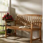 Solid Wood Garden Bench