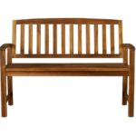 Solid Wood Garden Bench - Image 3
