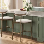 Linnae Wood Bar Chair - Image 8