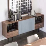 Loid Walnut Sideboard Buffet - Image 4