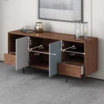 Loid Walnut Sideboard Buffet - Image 5