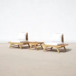 3-Piece Acacia Patio Set - Image 4