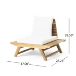 3-Piece Acacia Patio Set - Image 7