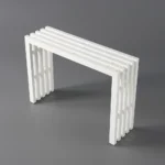 Mek Modern White Console Table - Image 2