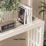 Mek Modern White Console Table - Image 4