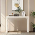 Mek Modern White Console Table - Image 11