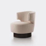 Upholstered Lounge Chair - Image 2