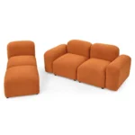 Modular Sectional Sofa with Loop Yarn Fabric - Image 6