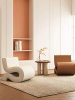 Nordic S-shaped Single Chair - Image 13